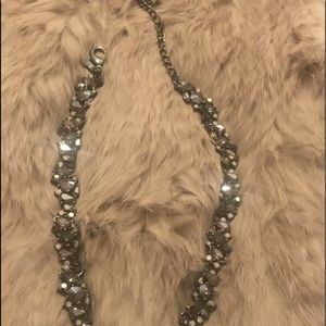 White House Black Market Statement Necklace 17”